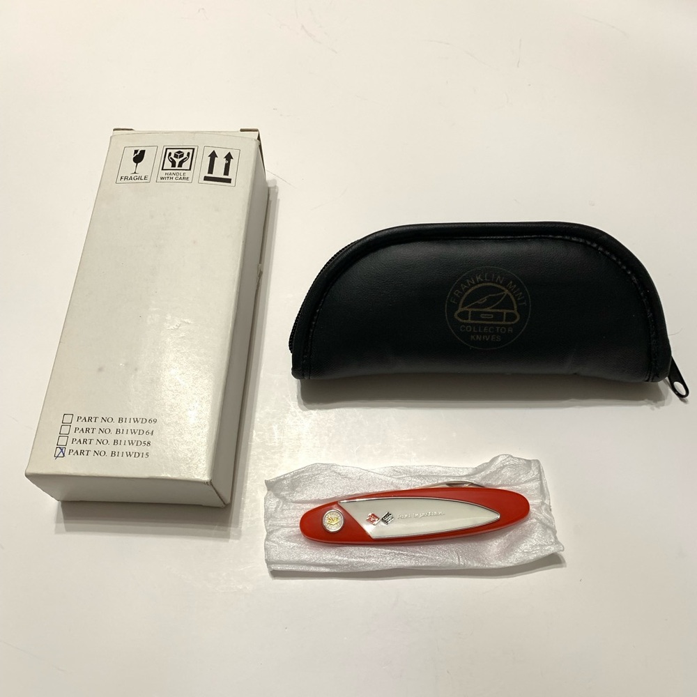 Franklin Mint 1957 Corvette Convertible Roadster  With Case